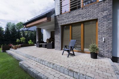 Brick Paver Patio Surface